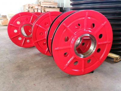 帶加強筋的煅焊滑輪